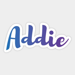 Addie Sticker